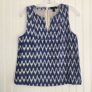 J. Crew sleeveless top SIZE 2